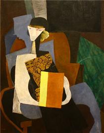 Portrait of Marevna - Diego Rivera