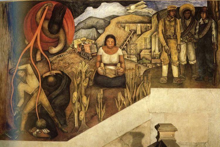 The Mechanization ofThe Country, 1926 - Diego Rivera