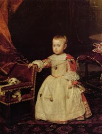 Prince Philip Prosper, Son of Philip IV - Diego Velázquez
