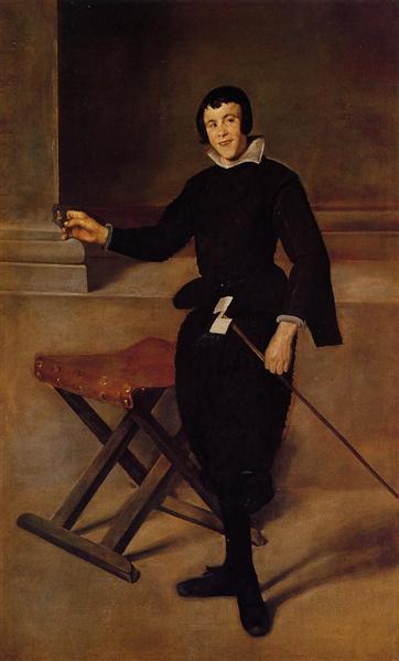 The Buffoon Juan de Calabazas (Calabacillas), c.1628 - c.1629 - 委拉斯奎茲