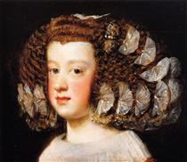 The Infanta Maria Theresa, daughter of Philip IV of Spain - Диего Веласкес