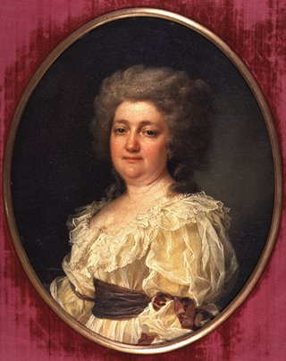 Portrait of N. Y. Levitsky (wife of the artist) - Dmitry Levitzky