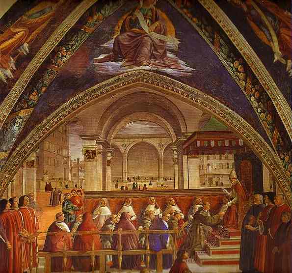 Confirmation of the Rule, 1482 - 1485 - Domenico Ghirlandaio