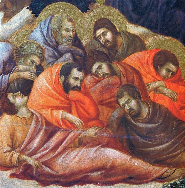Agony in the Garden (Fragment), 1308 - 1311 - Duccio