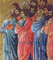 Appearance of Christ to the apostles (Fragment) - 杜喬·迪·博尼塞尼亞