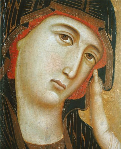 Crevole Madonna, c.1280 - Дуччо