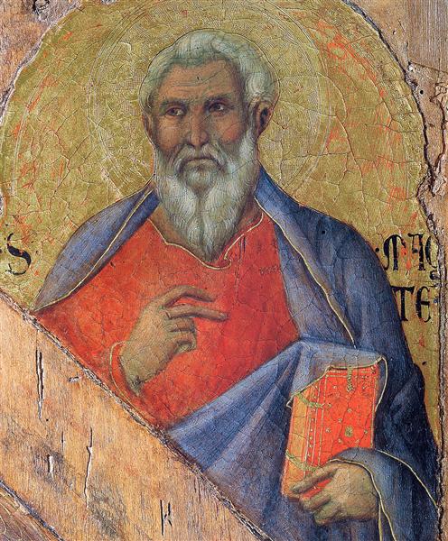 The Apostle Matthew, 1308 - 1311 - Дуччо