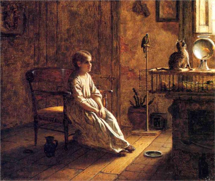 A Child's Menagerie, 1859 - Eastman Johnson