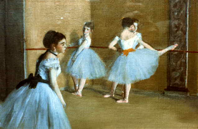 Танцевальный класс в Опере, 1872 - Эдгар Дега