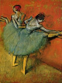 Dancers at the Barre - Едґар Деґа