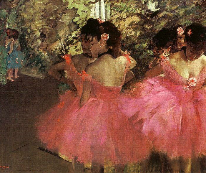 Dancers in Pink, 1880 - 1885 - Edgar Degas