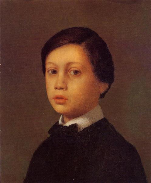 Portrait of Rene De Gas, 1855 - Edgar Degas