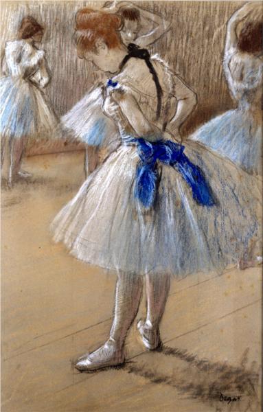 The Dance Studio, c.1878 - Едґар Деґа