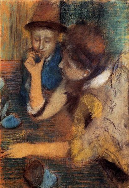 The Jewels, c.1886 - Edgar Degas