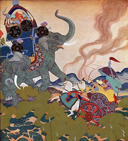 The Pearl of the Warrior, from The Kingdom of the Pearl - Edmund Dulac