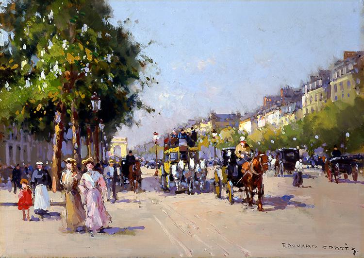 Champs-Élysées - Édouard Cortès