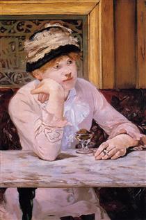 Die Pflaume - Édouard Manet