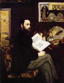 Retrato de Émile Zola - Édouard Manet