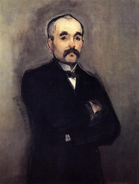 Portrait of Georges Clemenceau, 1879 - Edouard Manet