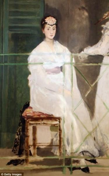 Porträt der Mademoiselle Claus, 1868 - Édouard Manet