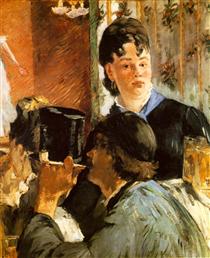 Die Bierkellnerin - Édouard Manet