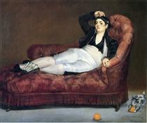 Jeune femme couchée en costume espagnol - Édouard Manet