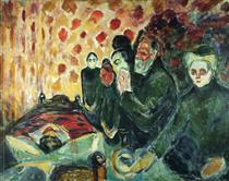 By the Deathbed (Fever) I - Edvard Munch