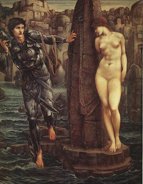 Le Rocher du Destin, 1885 - 1888 - Edward Burne-Jones