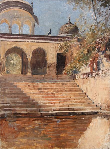 Steps in Sunlight (India) - Edwin Lord Weeks
