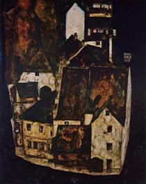 Dead City (City on the Blue River) - Egon Schiele