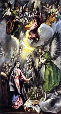 L'Annonciation - El Greco