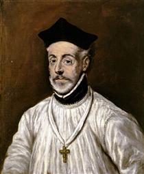 Portrait of Diego de Covarrubias - 葛雷柯