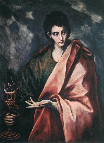 St. John the Evangelist, c.1604 - El Greco