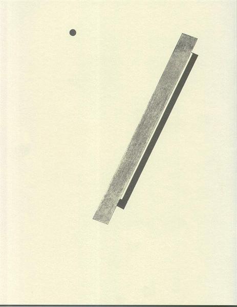 Ілюстрація до «Супрематичної казки про два квадрати», 1920 - Ель Лисицький