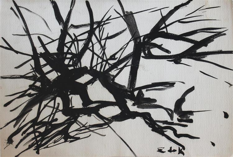 Abstract, 1970 - Елен де Кунінг