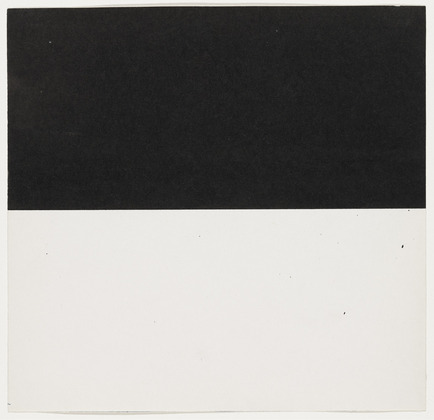 Black and White from the series Line Form Color, 1951 - Ellsworth Kelly
