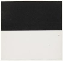 Black and White from the series Line Form Color - Ellsworth Kelly