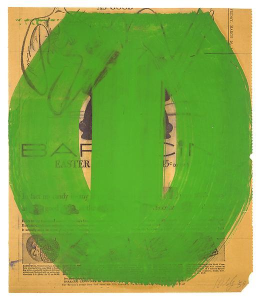 Green Form, 1959 - Ellsworth Kelly
