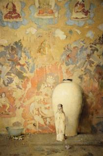 The Picture from Thibet - Emil Carlsen