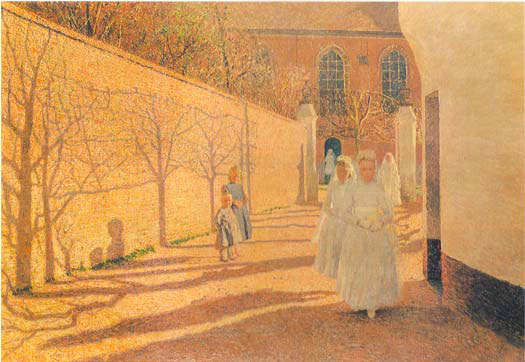 First Communion, 1893 - Еміль Клаус
