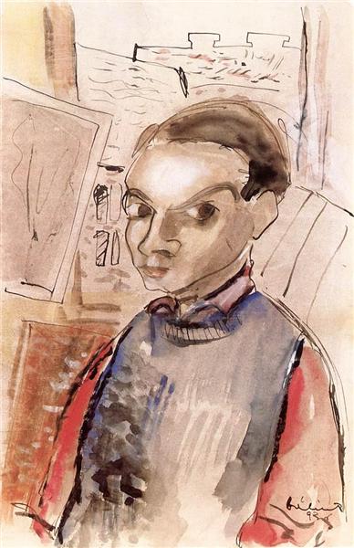 Self-Portrait, 1936 - Эндре Балинт