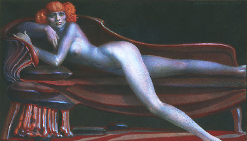 NYMPH GRAMMOPHONE (from the Lohengrin Cycle), 1978 - Ernst Fuchs