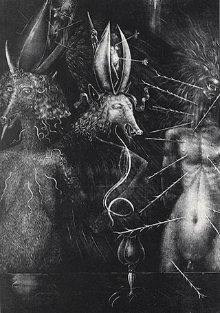 THE LOST ORDEAL, 1950 - Ernst Fuchs