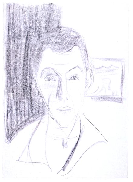 Self-portrait, 1937 - 1938 - Ernst Ludwig Kirchner