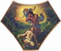 Adam and Eve - Eugene Delacroix