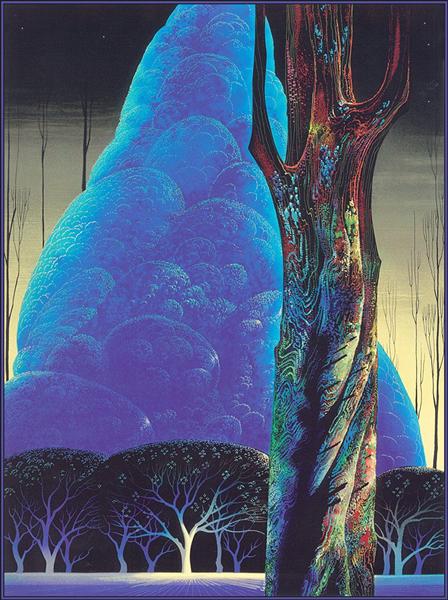 Blue Nocturne, 1992 - Eyvind Earle
