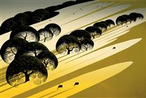 Cattle Country - Eyvind Earle
