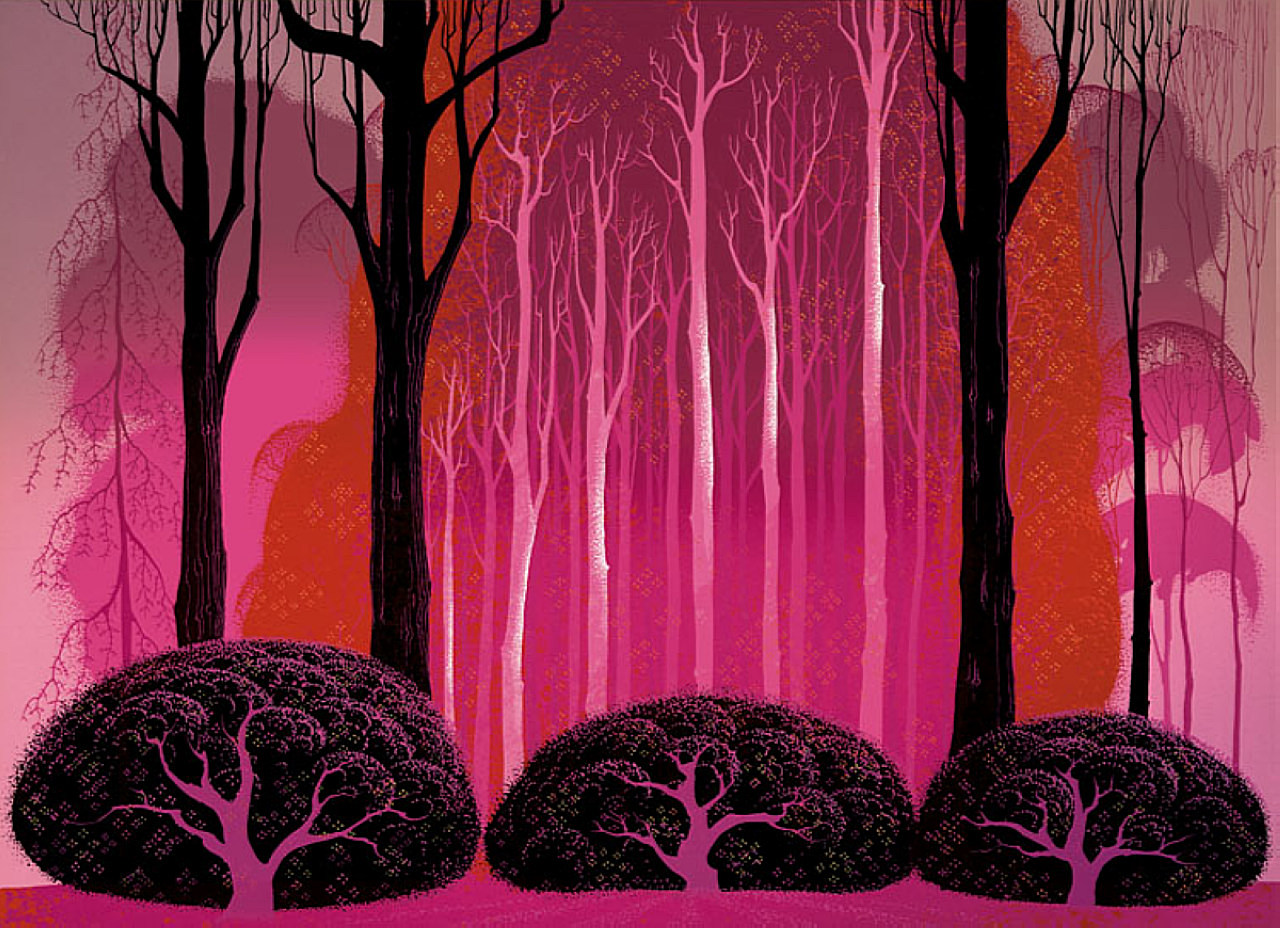 Gothic Forest - Eyvind Earle | Artera