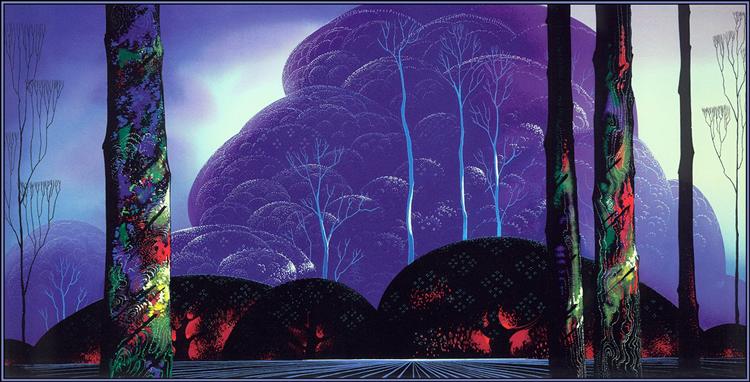 Purple Sunset, 1996 - Eyvind Earle