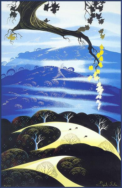 Yellow Leaves, 1988 - Eyvind Earle